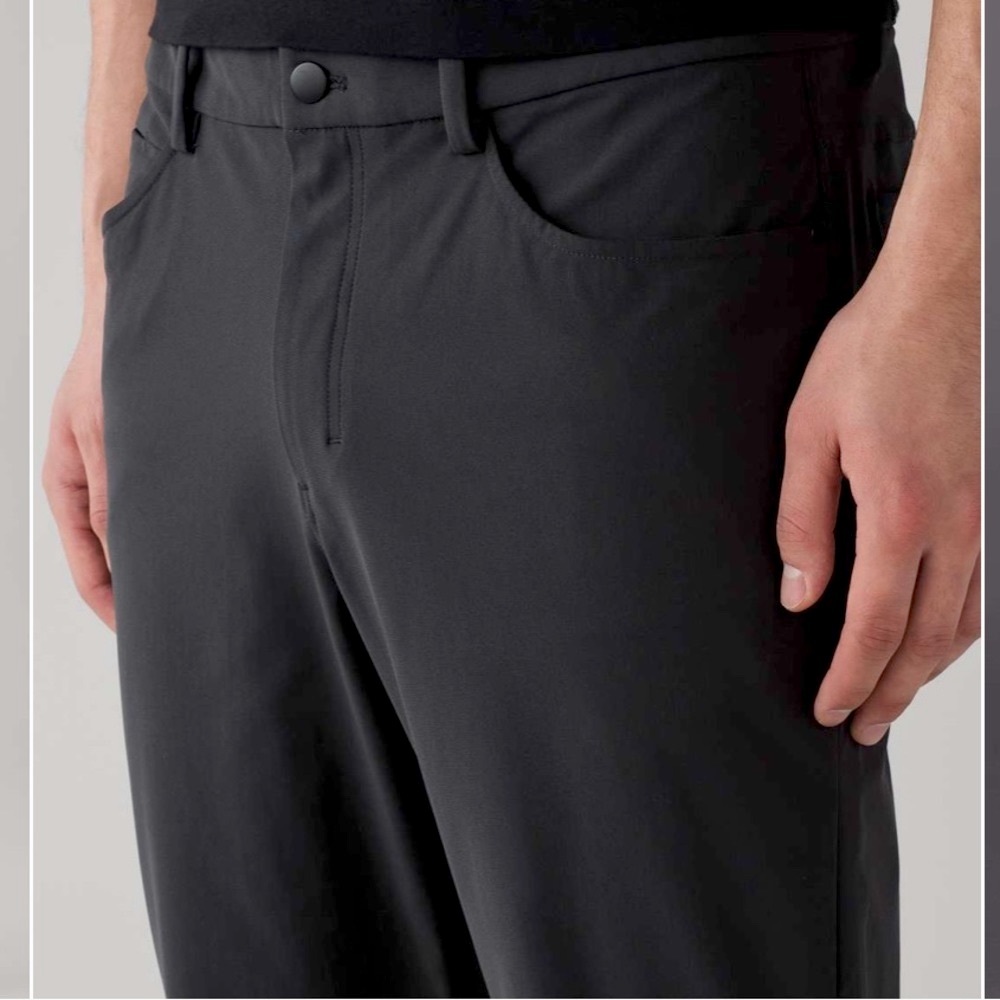 Lululemon ABC Pant Classic in Black Sz 36 - Picture 3 of 14